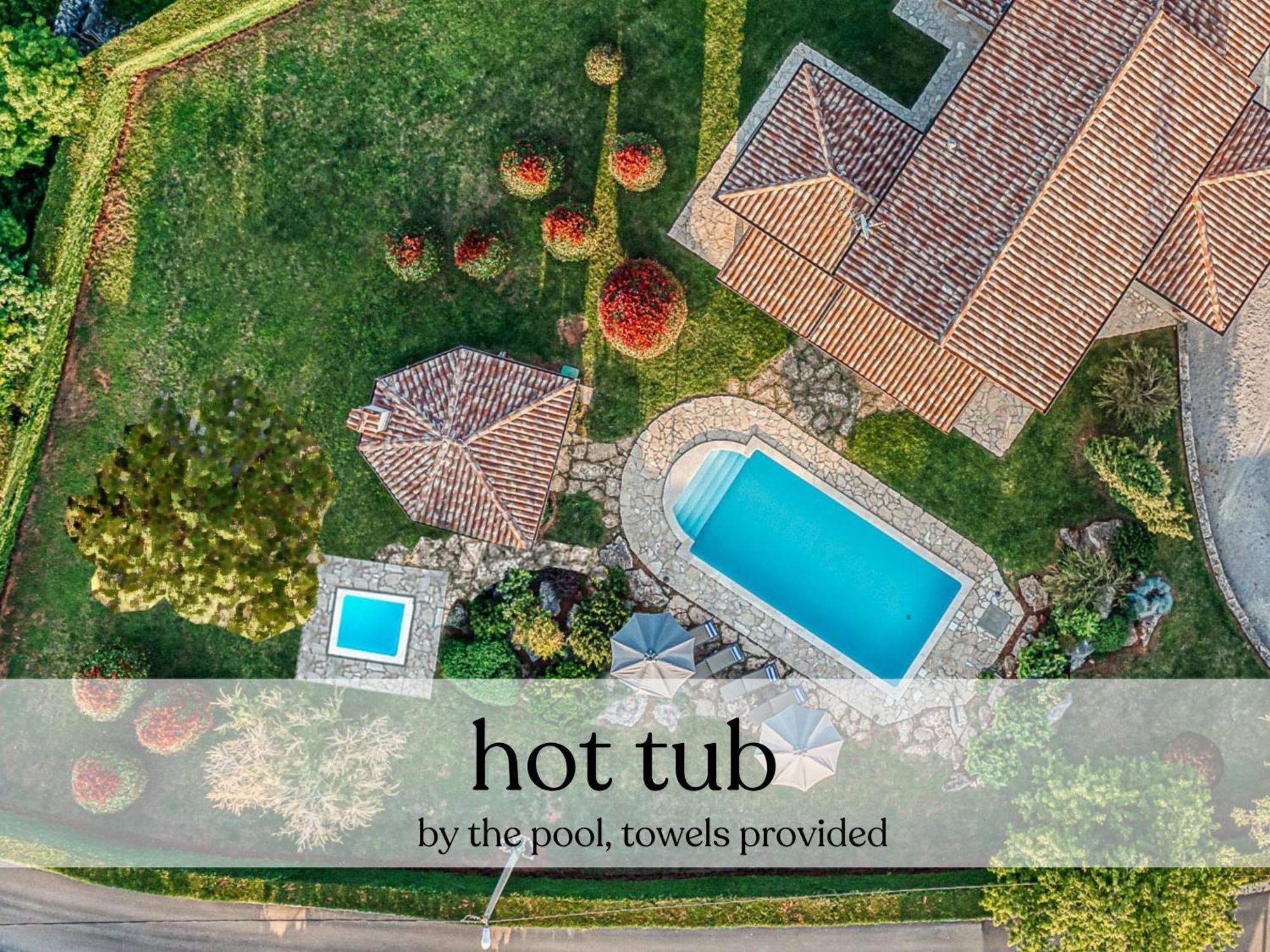 Villa Paolina With Hot Tub Visnjan Ngoại thất bức ảnh